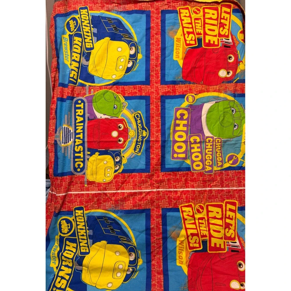 Chuggington Traintastic Thin blanket Wilson Brewster Koko Kids Toddler Bedding